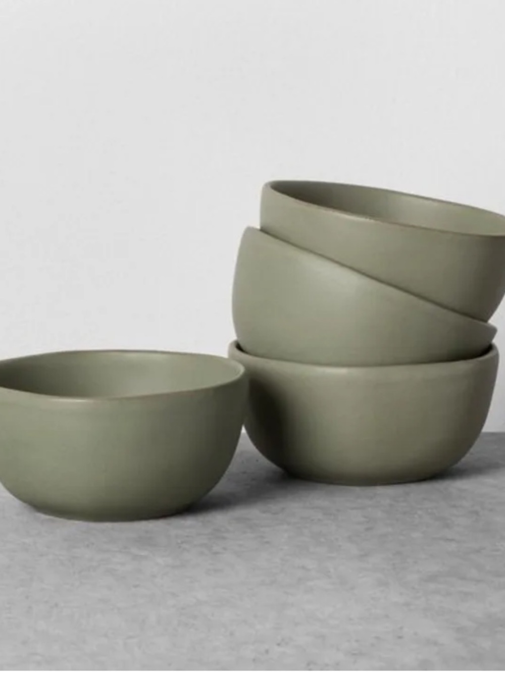 Hearth & Hand w/ Magnolia **SET OF 4** Matte Mini Bowls